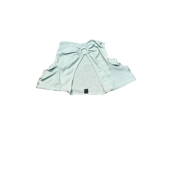 (6 for $25) Shein Flutter Sleeve V-neck cut out cropped top Size XS - Picture 7 of 7